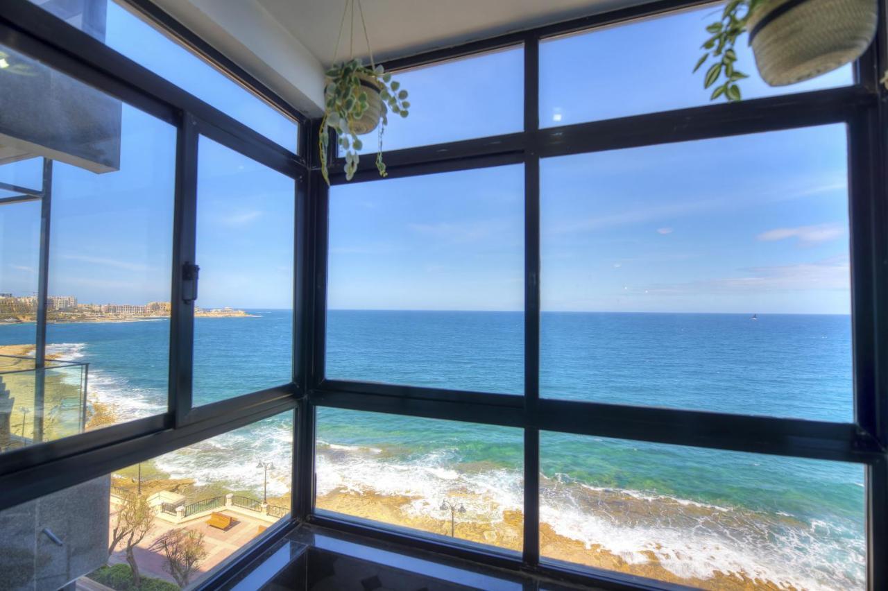 Beautifully Furnished Seafront 4 Bedrooms Goslm-4 Sliema Eksteriør billede